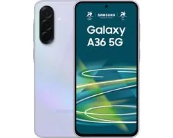Samsung Galaxy A36 17 cm (6,7") Dual SIM Android 15 5G USB Type-C 6 GB 128 GB 5000 mAh Lavande