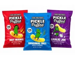 Van Holten's Pickle Puffed snacks Mixbox