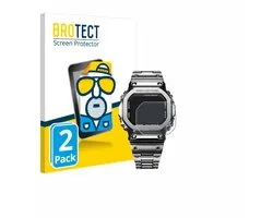 BROTECT - Screenprotector voor Casio G-Shock GMW-B5000D-1ER - Folie Beschermfolie matte 2 Stuks