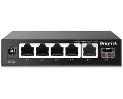 DrayTek VigorSwitch Q60x Multi-gig High Performance Unmanaged Switch, 5 ports 2.5GbE, 1 port SFP+ Uplink 10Gbps