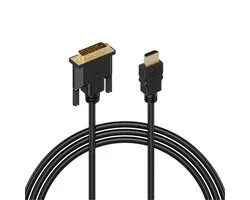 MMOBIEL High Speed DVI-D Dual Link naar HDMI adapter Kabel / Goud vergulde connectoren  Full HD  / Geschikt voor hoge resolutie LCD's en LED monitoren (1,8 mtr).