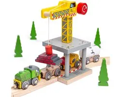 Rails - Gele kraan