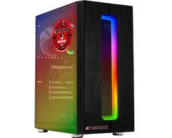 PC de Gaming de Basic (Ryzen 5 3600 4,2 Ghz, 16 GB de RAM DDR4, GTX 1660, disque SSD de 240 Go et disque HDD de 1 To)