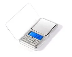 Precisieweegschaal 500g/0,01g met Tarra en LCD-scherm | Digitale Zakweegschaal voor Koffie, Banket, Sieraden, Munten en Kleine Objecten – voor Keuken, Thuis, Werkplaats of Onderweg