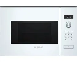 Bosch Serie 6 BFL524MW0 micro-onde Intégré (placement) Micro-ondes uniquement 20 L 800 W Blanc