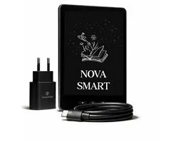 SwayTosh E-Reader Nova Smart – 6 pouces 2026 – 36GB Stockage – Liseuse Met Luxe Hoes – Éclairage d'écran et Mode Nuit – E Reader Voor Ebook – Met Oplader