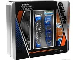 Gillette Fusion Proglide Scheerset - Styler + Scheermes + Scheergel