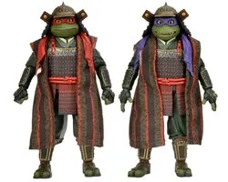 NECA Teenage Mutant Ninja Turtles III Action Figure 2-Pack Donatello & Raphael 18 cm Action Figuur