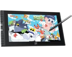 XPPen Artist 12 3e génération – Tablette graphique avec écran portable de 11,9 pouces et stylet à puce Smart X4 (16 384 niveaux de pression), idéale pour les artistes débutants.