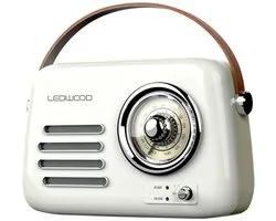 Transistor Radio Ledwood ALMA WHI Wit 30 W