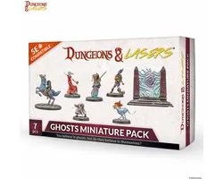 Donjons et Lasers - GHOSTS MINIATURE PACK - RPG Terrain - Jeux de rôle - Convient pour DND 5E