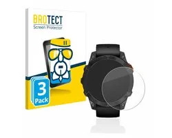 Screenprotector 3 Stuks voor Garmin Fenix 7 Pro Solar (47 mm) Beschermglas transparant