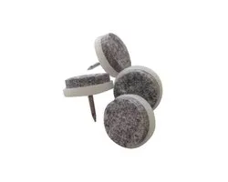 Benson Felt Glides - Feutre de meuble 24 pièces pour sous les bancs et les chaises - 24 mm | Protection de sol | Feutre anti-rayures | Pied de chaise antidérapant | Protections de siège