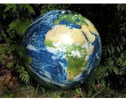 Earthball 40cm Opblaasbare - inflatable - globe - planeet - NASA