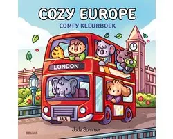 Cozy Europe - Comfy kleurboek Jade Summer