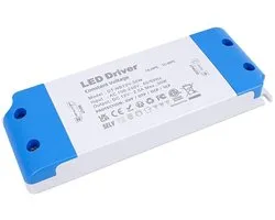 Transformator 12V 30W 2.5A, VARICART Slim Led Trafo Transformator 230V naar 12V DC Voeding Driver, Mini LED-transformator Laagspanningstransformator voor G4, GU4, GU5.3, MR16, MR11 Ledlamp