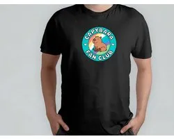 Capybara Fan Club - T Shirt - Capibara - Capybara - FunnyAF - AlwaysSarcastic - SarcasmLevel - SarcasmeModeAan - GrappigHe - IkMaakEenGrapje - DrogeHumor