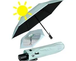 iX-brella Mini sun umbrella with automatic opening and closing mechanism with UV and heat protection - ShopVlot