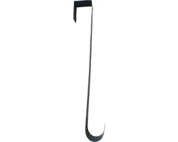 Esschert Design Kranshanger - 10,2 X 42 cm - Staal - Zwart