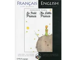 Little Prince French Eng Bilingual Bk CD