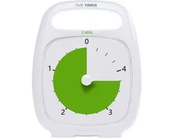 Time Timer® PLUS wit – 5 Minuten