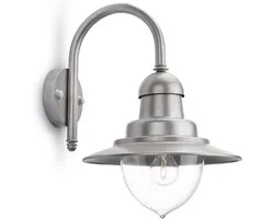 Applique murale Philips myGarden Raindrop - E27 - 1 luminaire - Gris