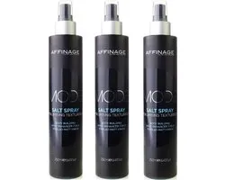 Affinage - Mode - Salt Spray - Volumising Texturiser - 3x250 ml