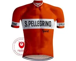 Maillot Rétro Cyclisme San Pellegrino - REDTED(L)