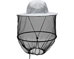 Klamboe Hoed Bug Imker Bee Keepers Hoeden Muggen Sneldrogend met Brede Rand, Zonnebescherming Insect Hoeden met Netting Insect Bug Mosquito Cap Netto voor Buiten, Wandelen, Kamperen, Vissen