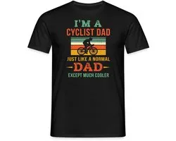 Cyclist Dad | Fietser Vader T-Shirt Heren