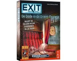 999 Games - EXIT - De dode in de Orient Express - Breinbreker - Escape Room Spel