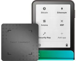 Ledger Flex – Crypto Hardware Wallet met Touchscreen – 15.000+ Coins & NFT’s – Bluetooth, USB-C & NFC – Inclusief Ledger Recovery Key - Oxidate Green