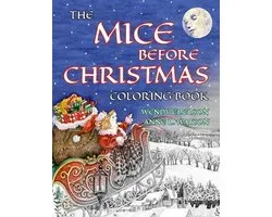 Skyhook Coloring Storybooks-The Mice Before Christmas Coloring Book
