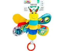 Lamaze Freddie De Vuurvlieg - Grijp- en bijtspeelgoed - Babyspeelgoed - Knuffel - Spelen en ontdekken