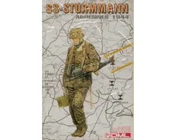 Dragon Modelbouwpakket Militaire voertuigen - 1604 Duitse Soldaat WWII - Sturmmann Ardennen 1944 - Figuur Plastic - 1:16 - Modelbouw