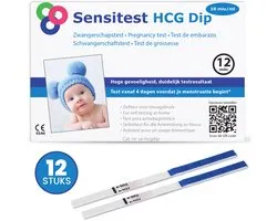 Sensitest zwangerschapstest ultravroeg, 12-pack