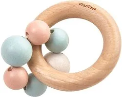 Plan Toys houten pastel kralen rammelaar