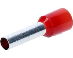 100 embouts de câbles Cembre isolés 10 mm² 18 mm de long rouge PKD1018 I qualité industrielle du revendeur allemand