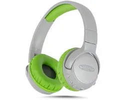 Classic Cantabile KKH-20B Kinderkoptelefoon Grijs - Bluetooth draadloze over-ear, ook met kabel te gebruiken. Sharing-modus voor samen muziek luisteren. Perfect voor jonge muziekliefhebbers.