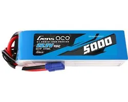 Lipo-Accu Gens Ace G-Tech 5000Mah 22,2V 45C 6S1P Met Ec5-Stekker