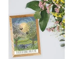 Bothy Threads Lizzie Spikes Budding Moon borduren (pakket) XDD1