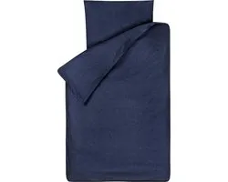 BINK Bedding Housse de couette Bo Jeans 1 personne 140x200 / 220 cm (y compris 1 taie d'oreiller 60x70 cm)