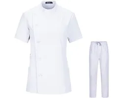 Medische Kleding Set - Zorg Uniform - Professioneel Gebruik - Sneldrogend Materiaal - Unisex - Blauw