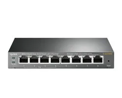 TP-Link TL-SG108PE, Géré, L2, Gigabit Ethernet (10/100/1000), Connexion Ethernet, supportant l'alimentation via ce port (PoE)