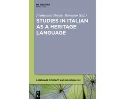 Language Contact and Bilingualism [LCB]25- Studies in Italian as a Heritage Language