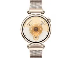Huawei WATCH GT 6 41mm Goudkleurig | 14 dagen batterijduur � Nauwkeurige GPS & hartslagmeting � Innovatieve professionele fiets-tracking � Analyse van emotioneel welzijn � Compatibel met iOS & Android