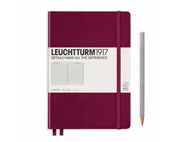 Leuchtturm1917 Notebook A5 Hardcover Lined Port Red