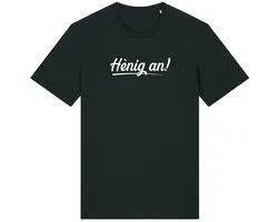 HENIG AN T-SHIRT - XL, Zwart