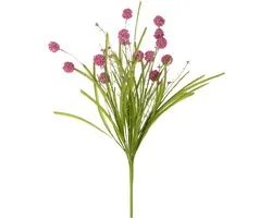 J-Line décoration branche Sanicle - plastique - rose
