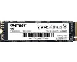 Patriot P310 240GB Internal SSD - NVMe PCIe Gen 3x4 - M.2 2280 - High Performance Solid State Drive - P310P240GM28
